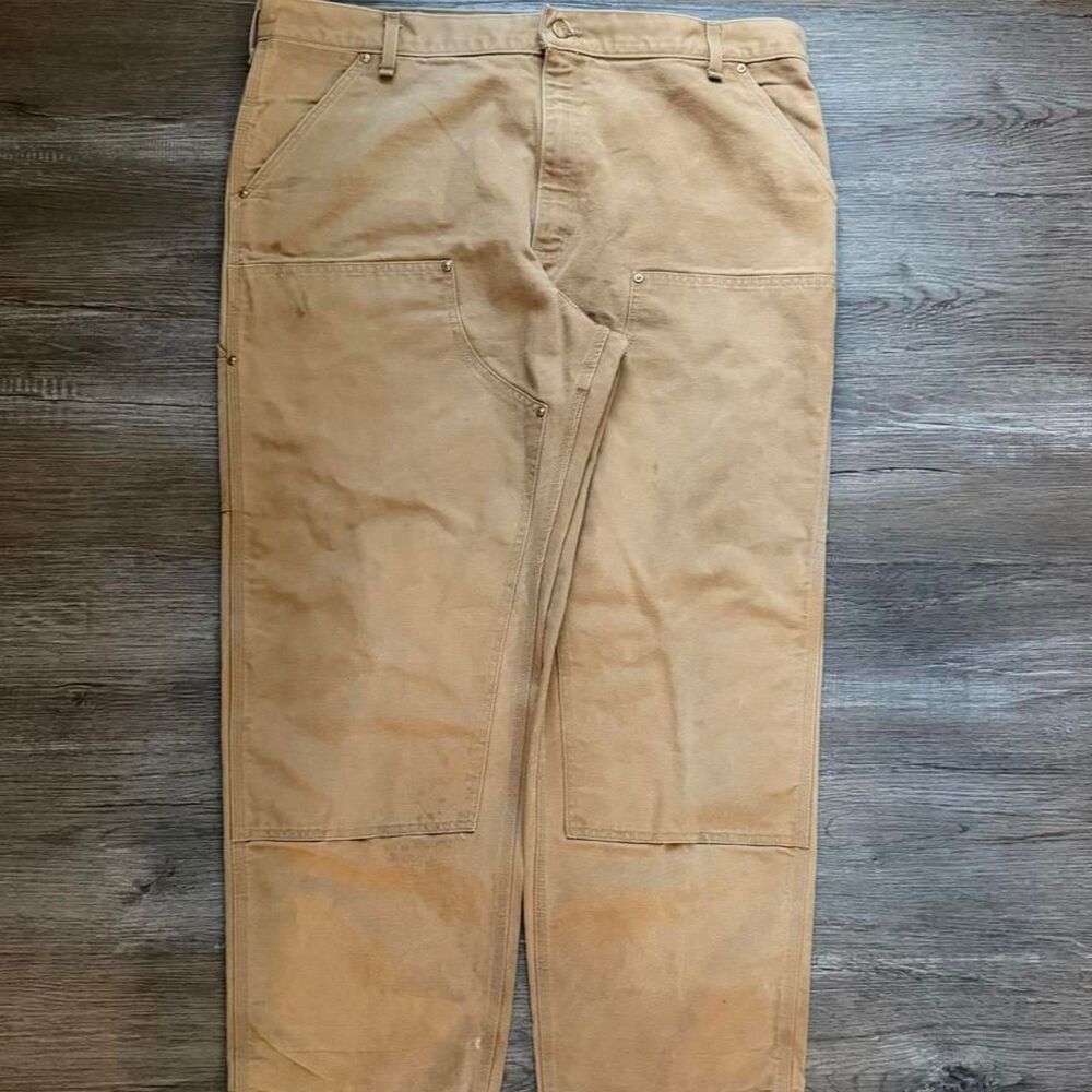 Carhartt Men's Tan and Cream Trousers